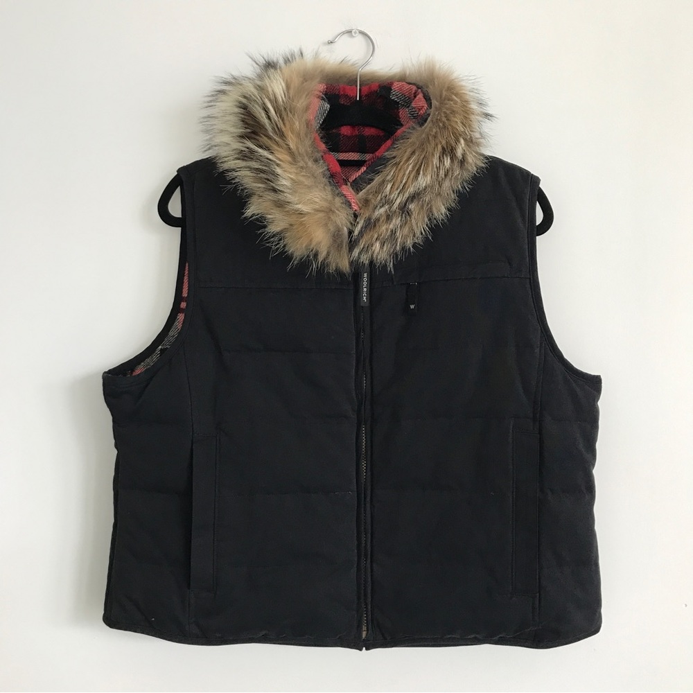 Women’s XL Woolrich Wool Reversible Vest
